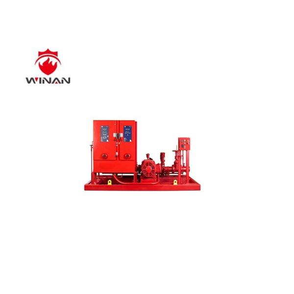 Горизонтальная дизельная использующая энергию система водоснабжения всасывания конца пожарного насоса