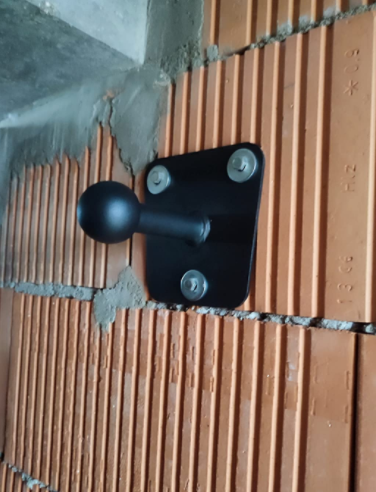 Универсальная настенная установка для заднего носителя велосипеда, включая аппаратное оборудование для установки