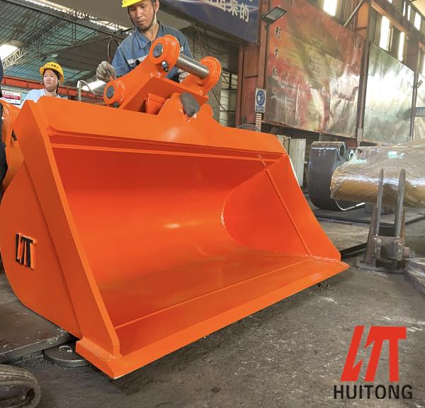 Cilindro hidráulico do CAT EX100 Mini Excavator Tilting Bucket With