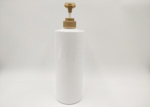 500ml Hotel Amenities Plastic Cosmetic Bottles Unique With Shampoo Lotion Pump