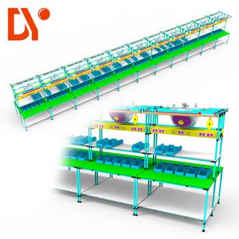 Tubulação magra cadeia de fabricação automatizada, linha de produção flexível da oficina