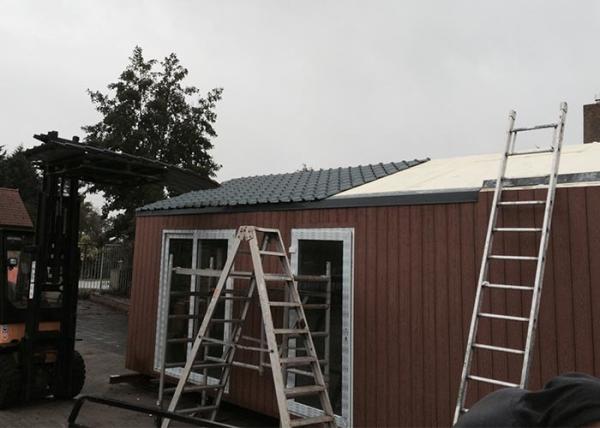 O aço padrão da luz de EU/USA/NZ/Australia pré-fabricou Gable Steel Metal Car Sheds/garagem portátil para o estacionamento do carro