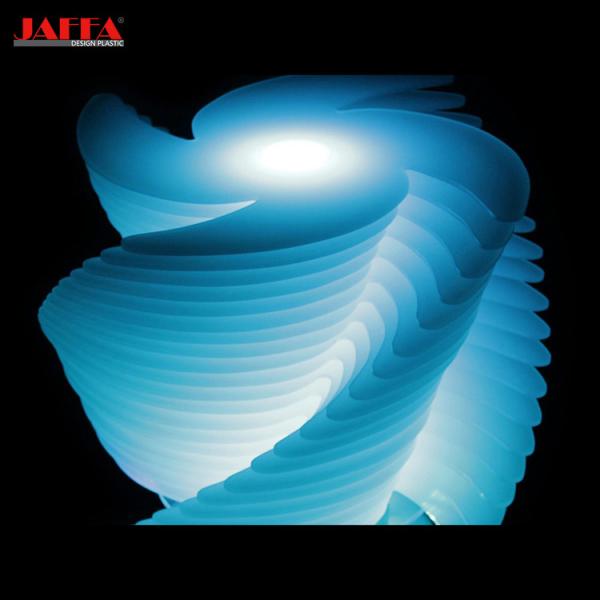 Éclairage décoratif en plexiglas personnalisé Lampes en verre en résine personnalisées