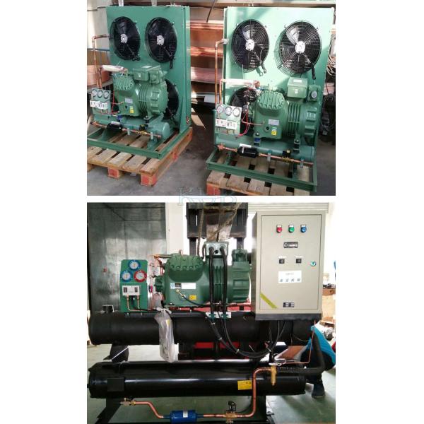 Unidade refrigerando de água 4DES-5Y, tempo longo de condensação da unidade 5HP da água semi incluida do compressor