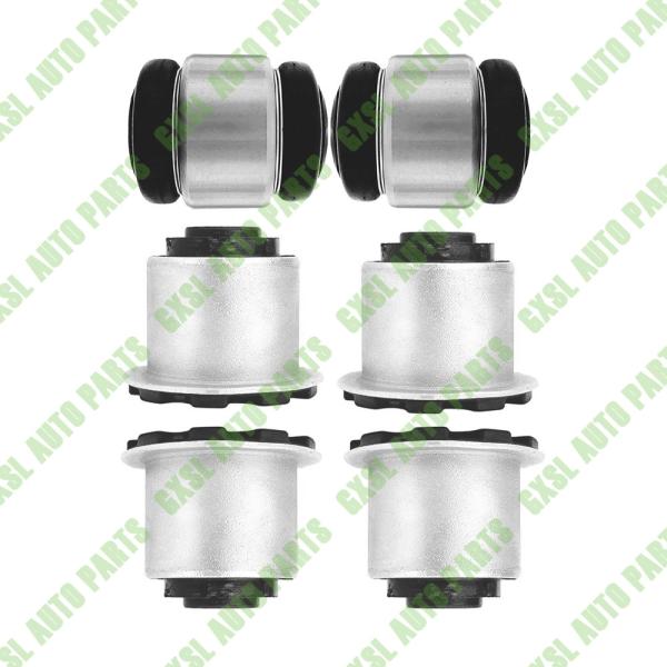 6PCS For Aston Martin Rear Upper Control Arm Bushing Kit OEM 6G335K742AA 6G335K743AA 4G435K742BC 4G435K743BC