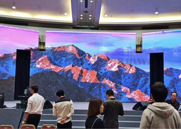High Resolution Stage Background LED Screen 2.5mm Pixels 2 Years Warranty
