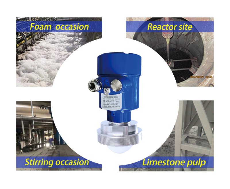 NYRD900 80Ghz Radar Level Sensor for Coal Tar and Crude Benzene Tanks in the Coal Coking Process