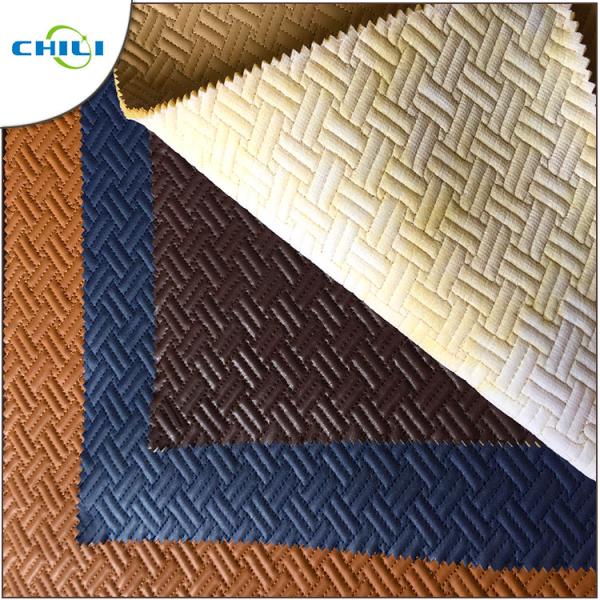 Popular Double Sided Quilted Fabric Artificial Machine Sewing Excellent Workmanship