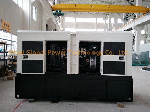 Global Power EU III 455 KVA Perkins Silent Diesel Generator Set 1500 RPM