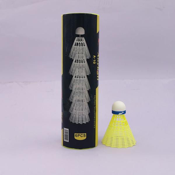 Shuttlecock Nylon Badminton Shuttle Plastic Ball With Great Stability Durability