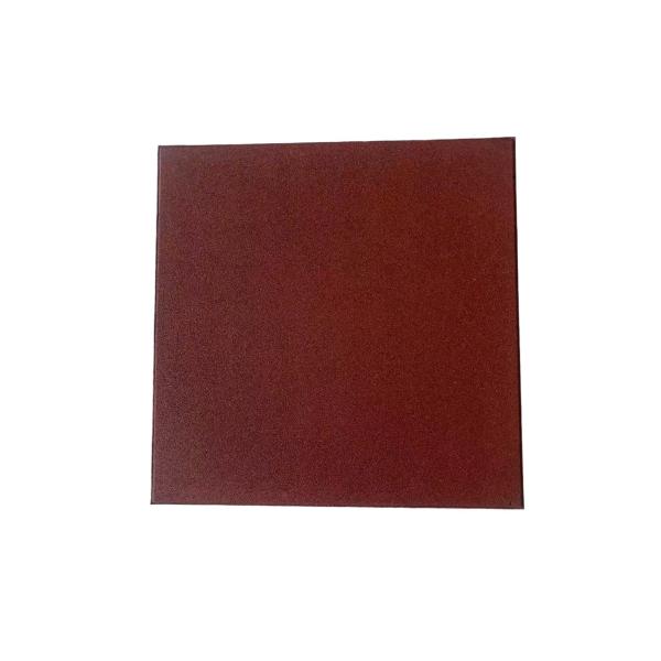 Revêtements de sol en caoutchouc amortissants pour parcs extérieurs 1000mmx1000mm 500x500mm