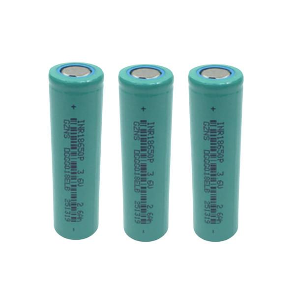 High Voltage NCM Battery Cell 3.6V 2600Mah 1000 Times Cycle