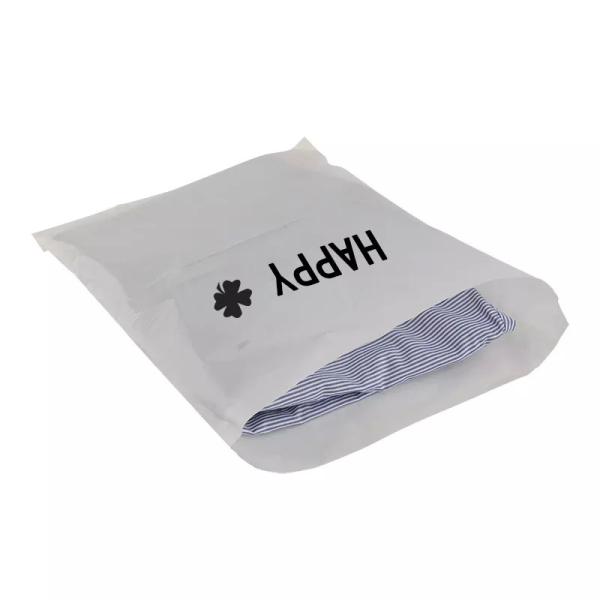 Degradable бумажный мешок Glassine печатая конверт отправителя для упаковки одежды