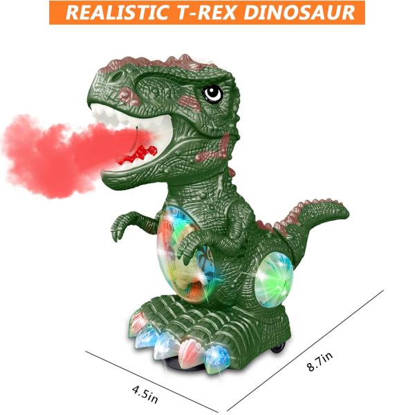 Model Decoration Dinosaur Toys Mist Spray Electric Dino Baby Toys for Kids Items