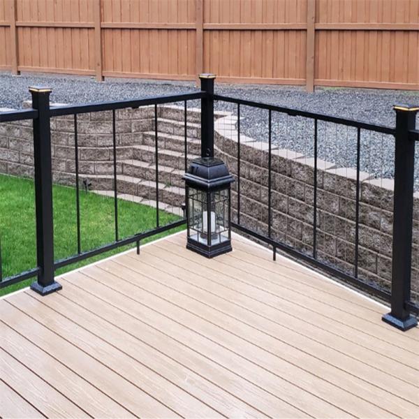 Clôture en aluminium galvanisé à chaud pour balcon et piscine