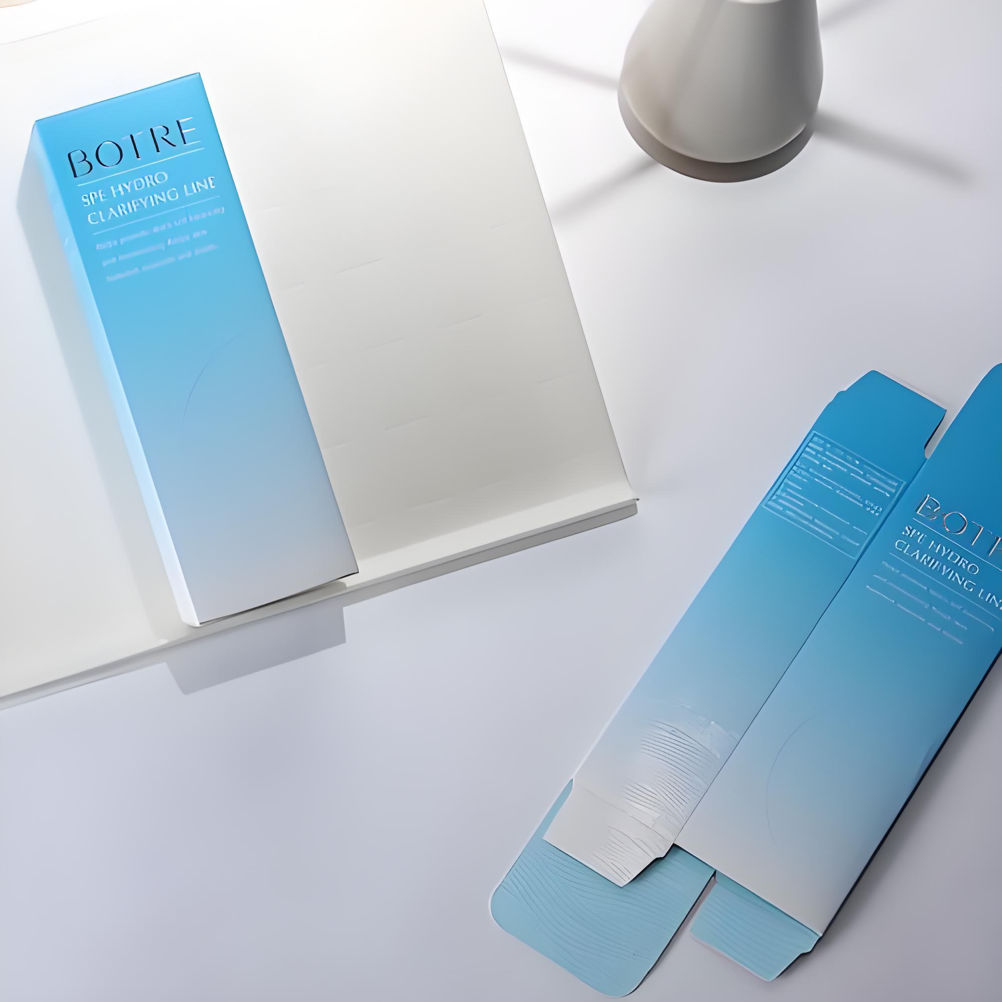 Premium Custom Skincare Packaging Boxes | High-End Gradient Paper Boxes For