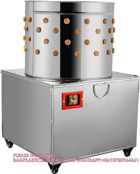 Chicken Plucker De-Feather Machine Commercial Poultry Duck Goose Plucker Feather Plucking