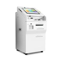 Plancher tenant l'écran capacitif de machine de paiement en espèces d'atmosphère de Commercial Bank