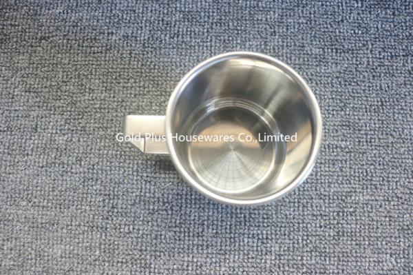Traditional Crafts 10cm Height Stainless Steel Mug Cup Simple Design