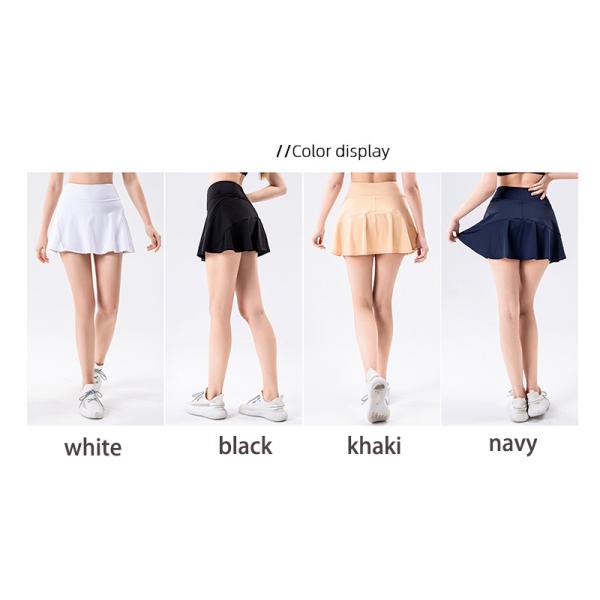 Соединяя женщины спортзала сетки играют в гольф плиссированную резинку кармана тенниса юбки короткую