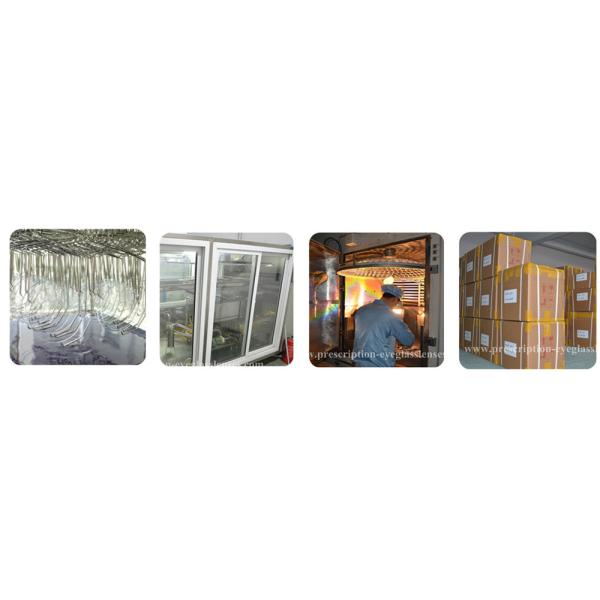 Flat Top Bifocal Photochromic Lenses 1.56 Index Photochgray / Brown Color