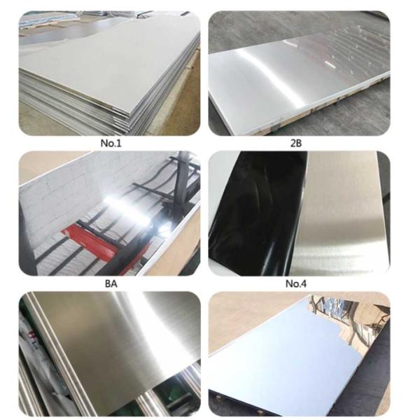 ISO9001 Plaque d'acier inoxydable de qualité 201 304 pour l'industrie