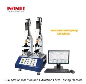 携帯用USBインターフェイスのための二本ステーション挿入抽出力テストマシン