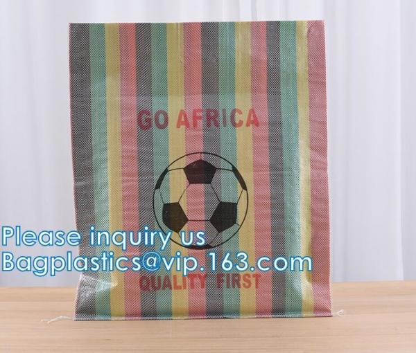 Eco Friendly fabric Laminated Handle, Pp Woven Tote Bag, RPET Coated Foldable Recyclable Shopping handy Bags