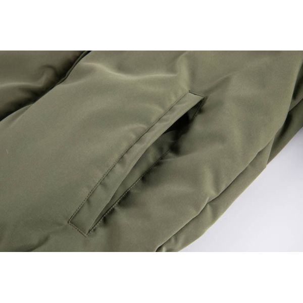 USB Powered Heated Tactical Jacket in Army Green with Windproof Softshell