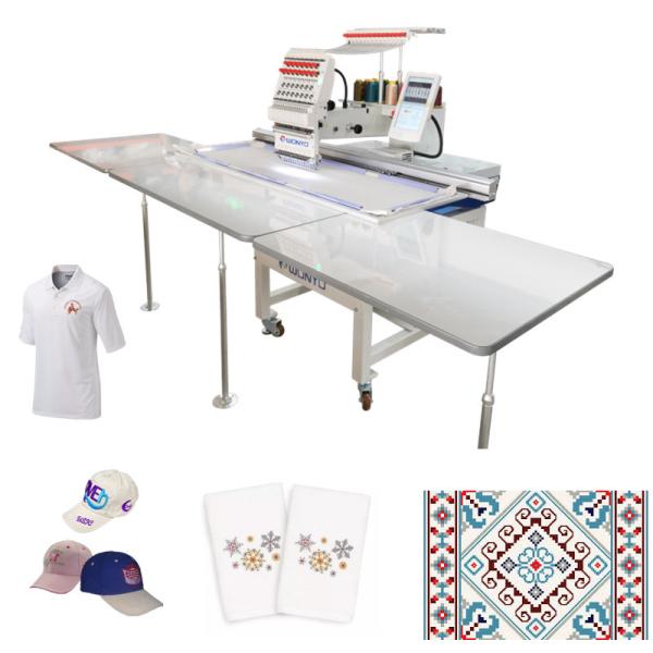High-Precision 3-in-1 Single Head Computerized Cross Stitch Embroidery Machine (500-1200 MM Working Area)