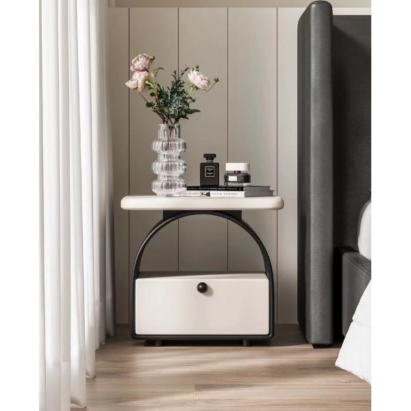 Modern Bedroom Smart Nightstand Beside Table 75*65cm