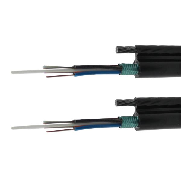 GYTA8S GYTC8S extérieur Figure 8 câble à fibre optique 12 - 144 noyau avec messager en acier