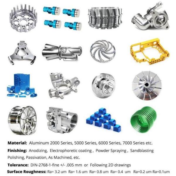 OEM Aluminum Machine Part with Vertical Pressure Chamber Structure and Tolerance Grade 4