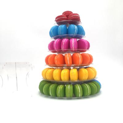 6 suportes do macaron das séries usados no casamento ou no partido sem acrílico