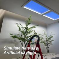 8000 Lumen Brilho CRI RA 95 Falso Painel de Luz de Janela Para Iluminação de Restaurantes