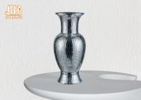 Vasos home da tabela da peça central do casamento dos potenciômetros de flor da fibra de vidro do vaso da tabela do vidro de mosaico da decoração