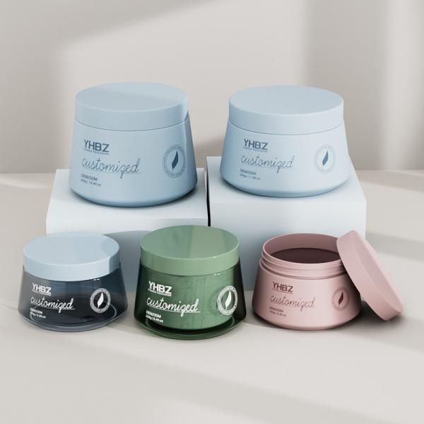マットプラスチック クリームボトル 150ml 250ml 350ml 500ml 空のクリーム容器