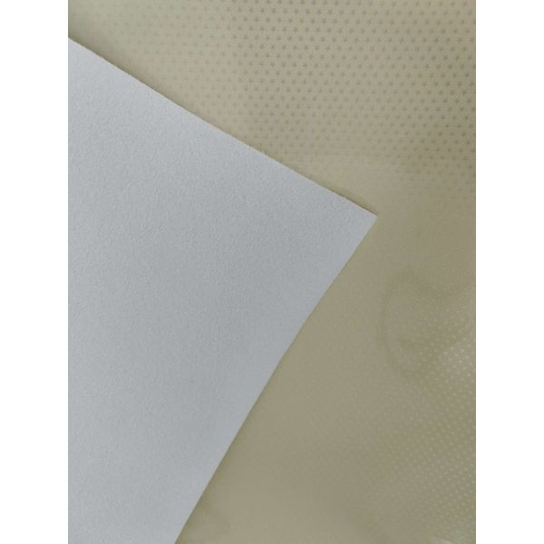Star pattern Crystal Double Layer PU Coated Soccer Leather with Waterproof Non-Woven Backing and Customizable Pattern