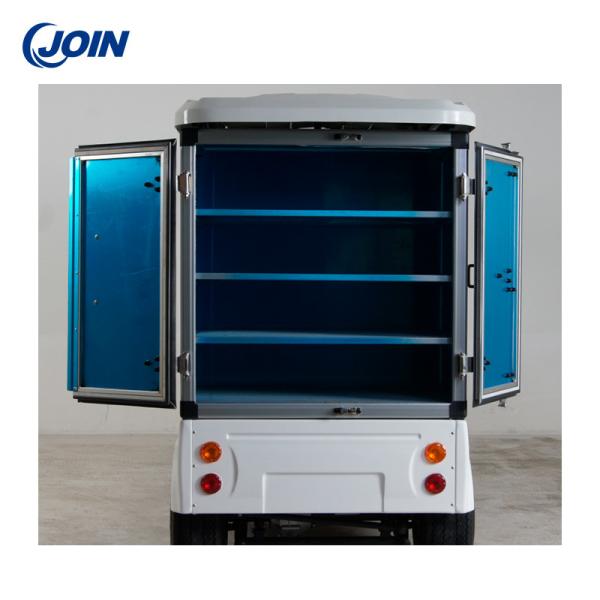 Customized Golf Cart Cargo Boxes Aluminum Three Panel Sliding Door For Utility Carts