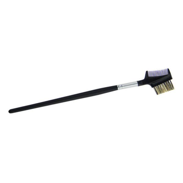 Black Synthetic Hair Eyebrow Comb Brush Professional Makeup Brush Kits