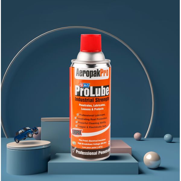 Aeropak 500ml Aerosol Industrial Strength Multifunction Pro Lubricant Oil Spray Electrically Safe