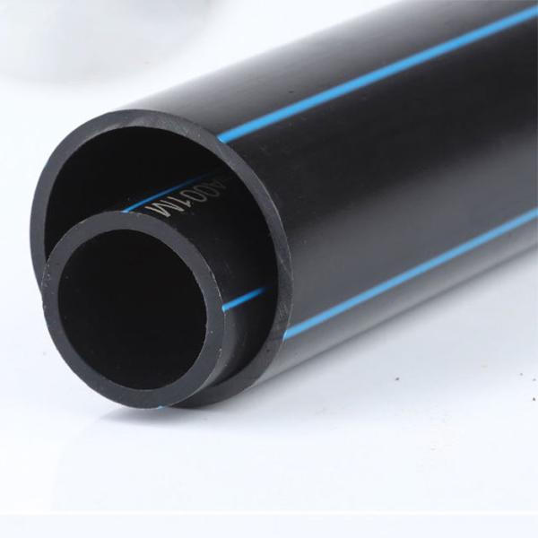 Водоснабжение HDPE полива прямое пускает 125 подгонянный размер по трубам DN90 110