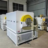 Dispositivo de piroprocesamiento de horno rotativo de cáscara de coco