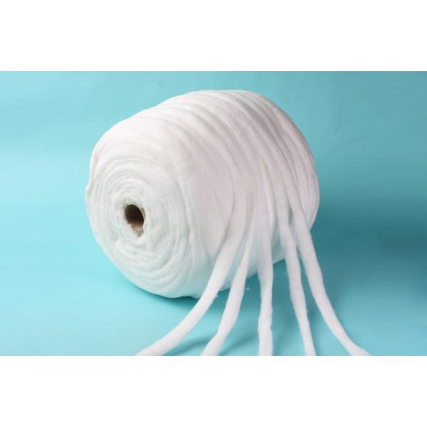 Hilo absorbente 100% algodón peinado en hebra de algodón plateado de primera calidad para el cuidado personal, algodón hidrófilo médico, algodón hidrófilo quirúrgico, bobina de algodón