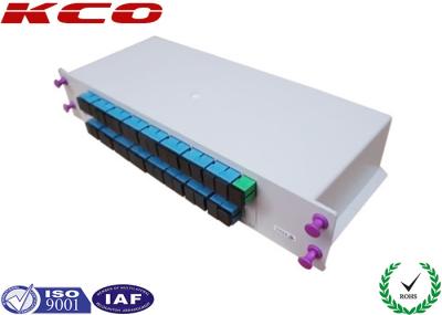 Divisor 1X32 da fibra ótica do adaptador do SC, divisor ótico GPON do poder