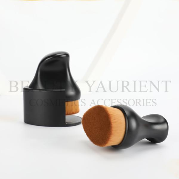 no ferrule Liquid Powder Foundation Makeup Brush 55mm Large Body Makeup Brush