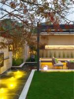 Pergola de alumínio com luz LED e tela 6x4 resistente a UV