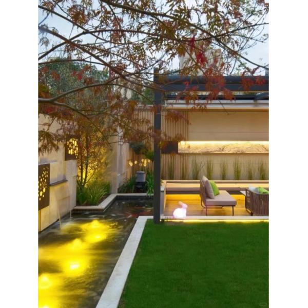 4x4 Алюминиевая пергола биолиматическая водонепроницаемая крыша