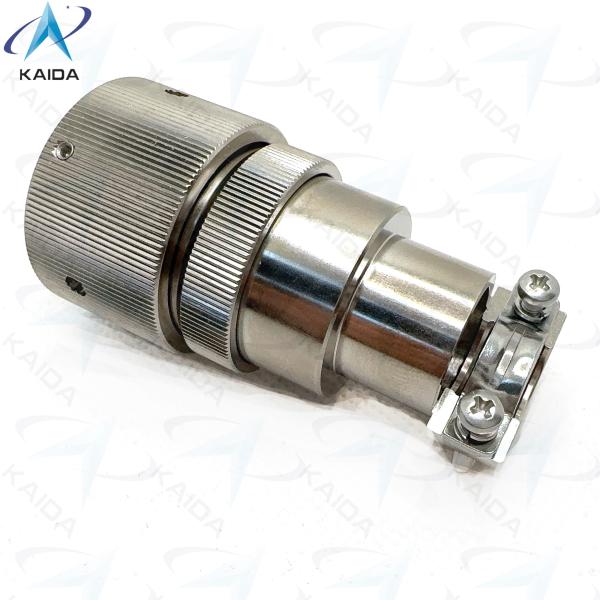YPM4 Series Plug With Sleeve Back Shell Solder Contact Type Benefit YPM4-19-2K6 Electroless Nickel YPM4 Series Circular Electrical Connector