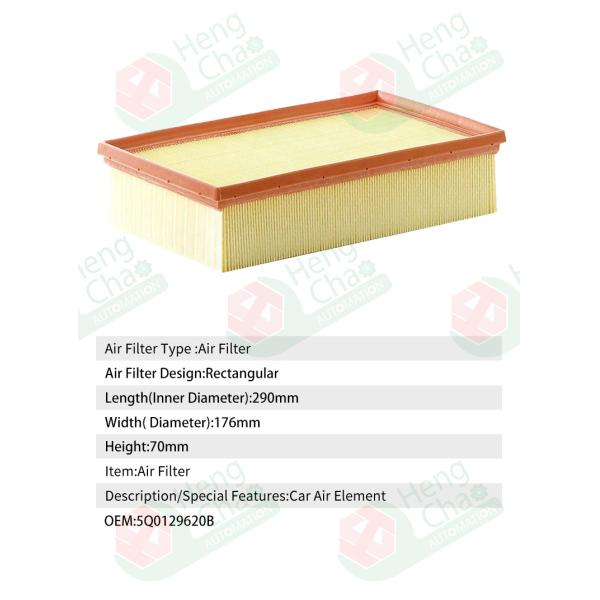 Автомобильные фильтры воздуха производят автомобильные фильтры внутреннего воздуха OEM 5Q0129620B